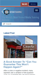 Mobile Screenshot of mrmediatraining.com
